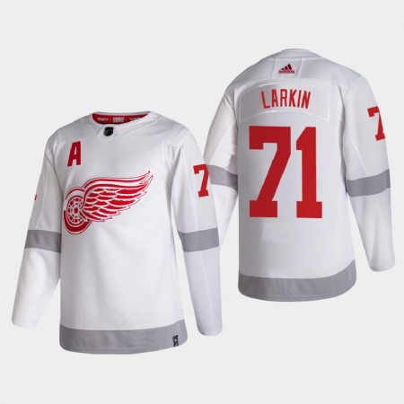 Herren Eishockey Detroit Red Wings Trikot Dylan Larkin 71 2020-21 Reverse Retro Authentic